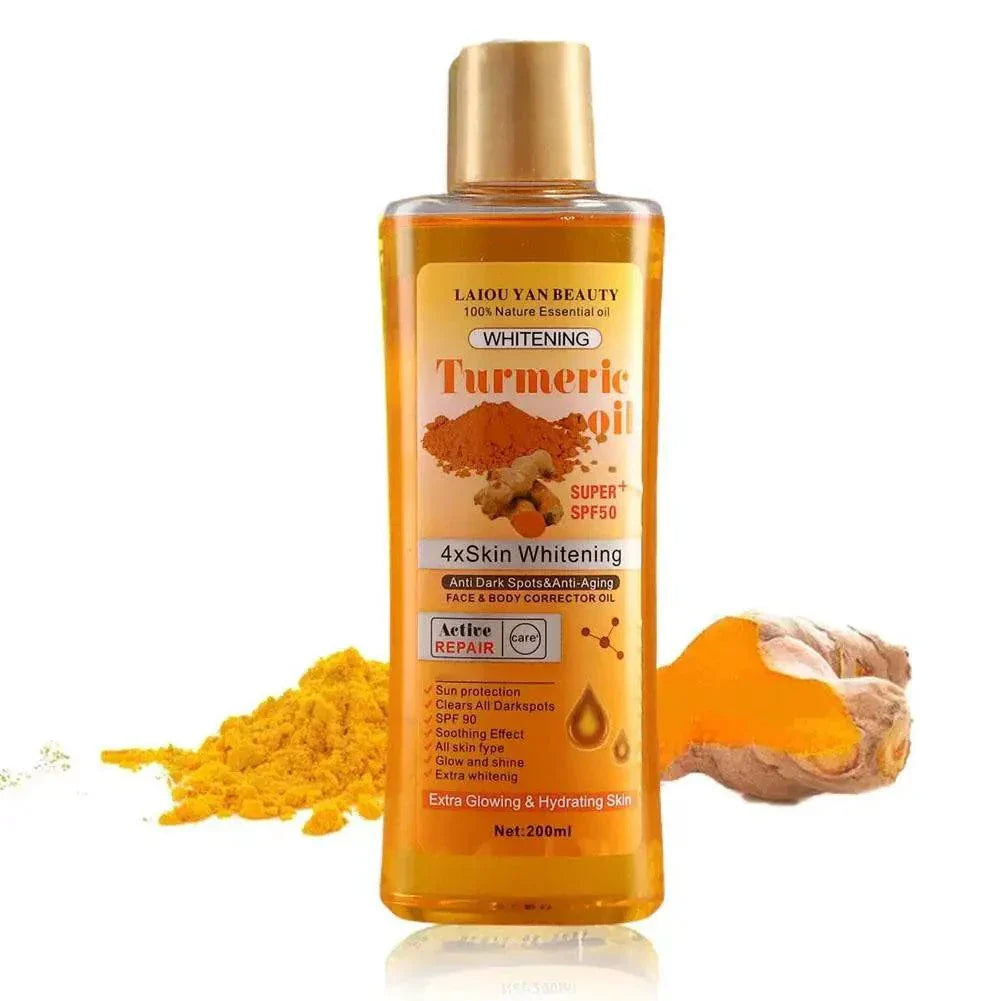 200ml Turmeric Oil Essential Oil Ginger Deep Hydration Serum Oil