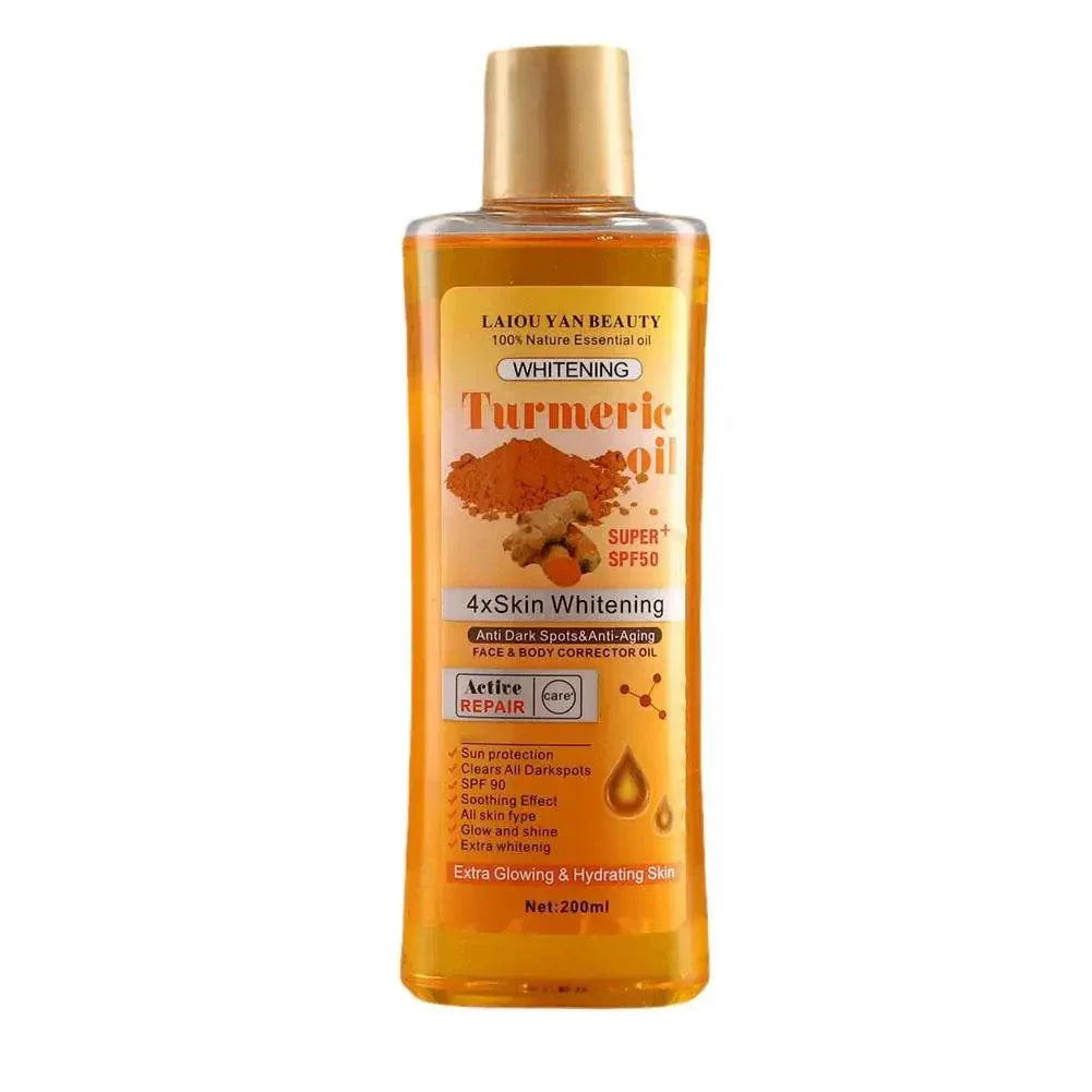 200ml Turmeric Oil Essential Oil Ginger Deep Hydration Serum Oil