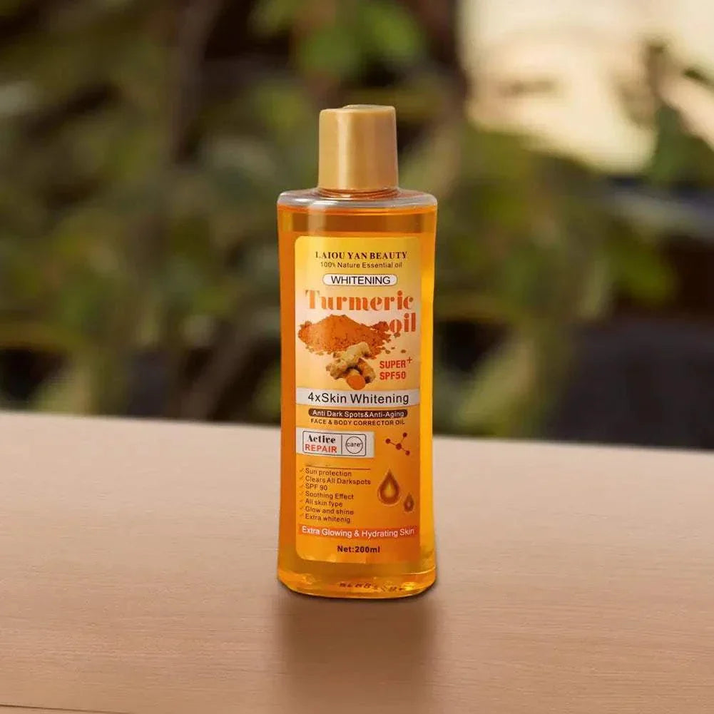 200ml Turmeric Oil Essential Oil Ginger Deep Hydration Serum Oil