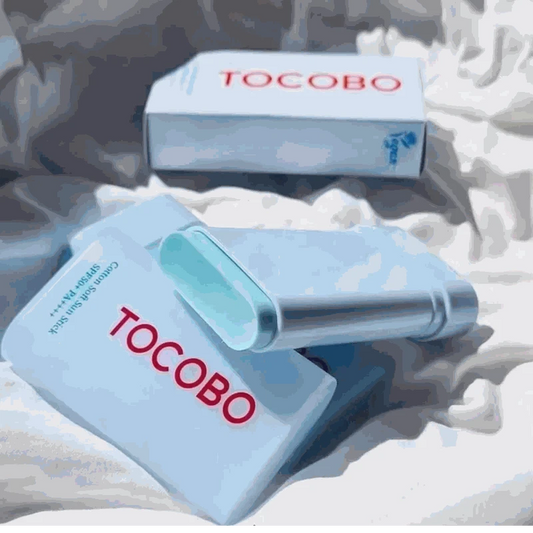 Korean Face Sunscreen Stick Light Blue Matte Sunstick For Soft Silky Skin Cotton Soft Sun Stick Watery Texture UV Protection New