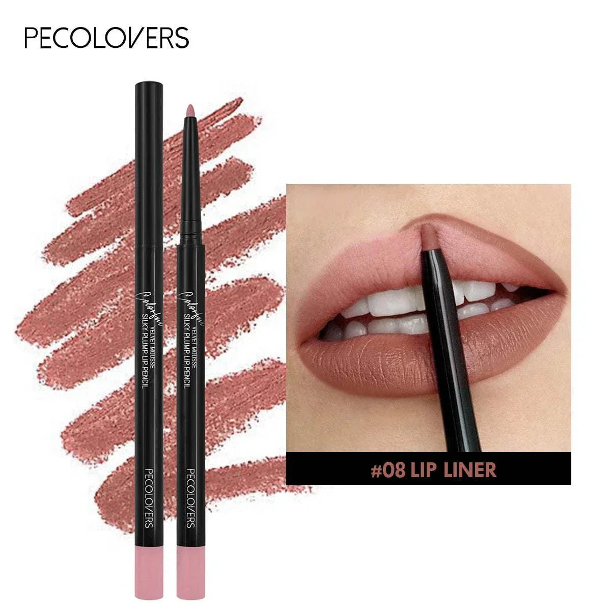 Nude Velvet Matte Lipstick Long Lasting Waterproof Color Glaze