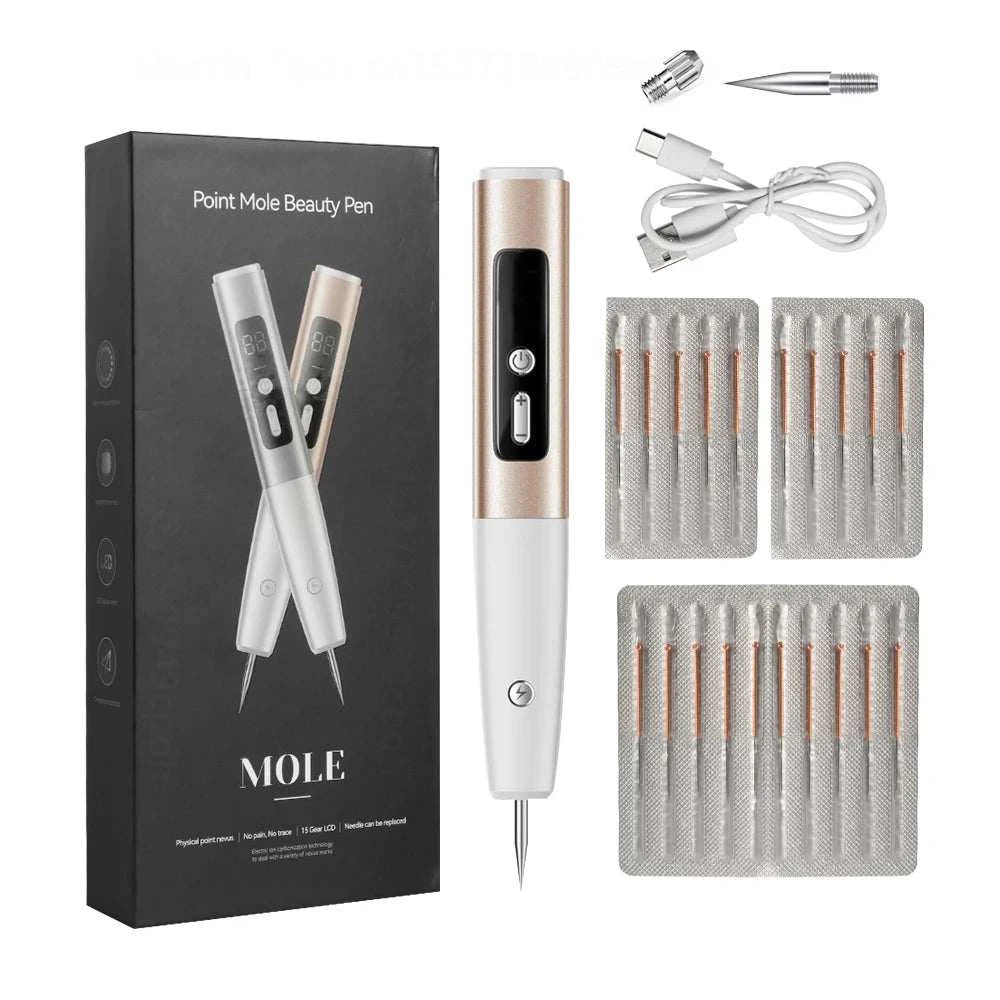 Laser Plasma Pen Mole Wart Remover Black Dots Freckle Dark Spot Remover Plasma Pen Wart Eliminator Papilloma Skin Tag Removal