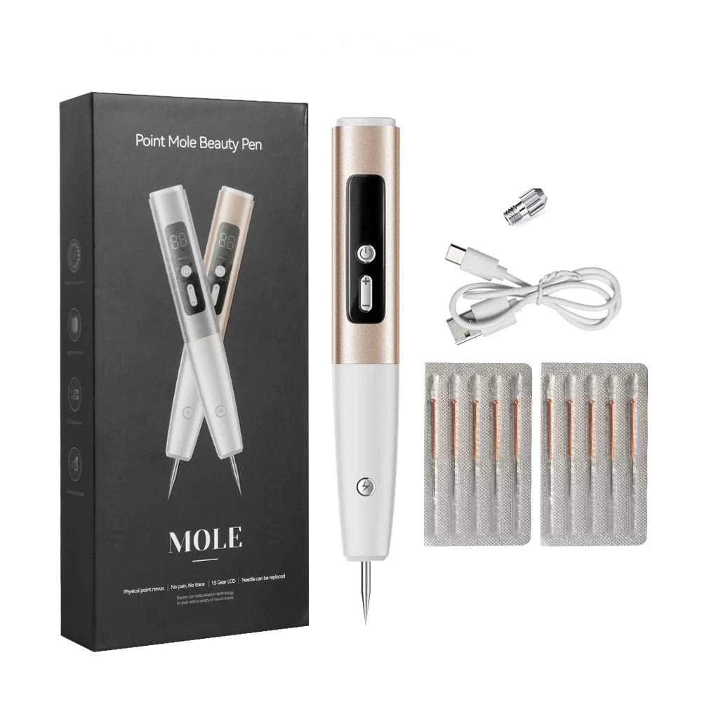 Laser Plasma Pen Mole Wart Remover Black Dots Freckle Dark Spot Remover Plasma Pen Wart Eliminator Papilloma Skin Tag Removal