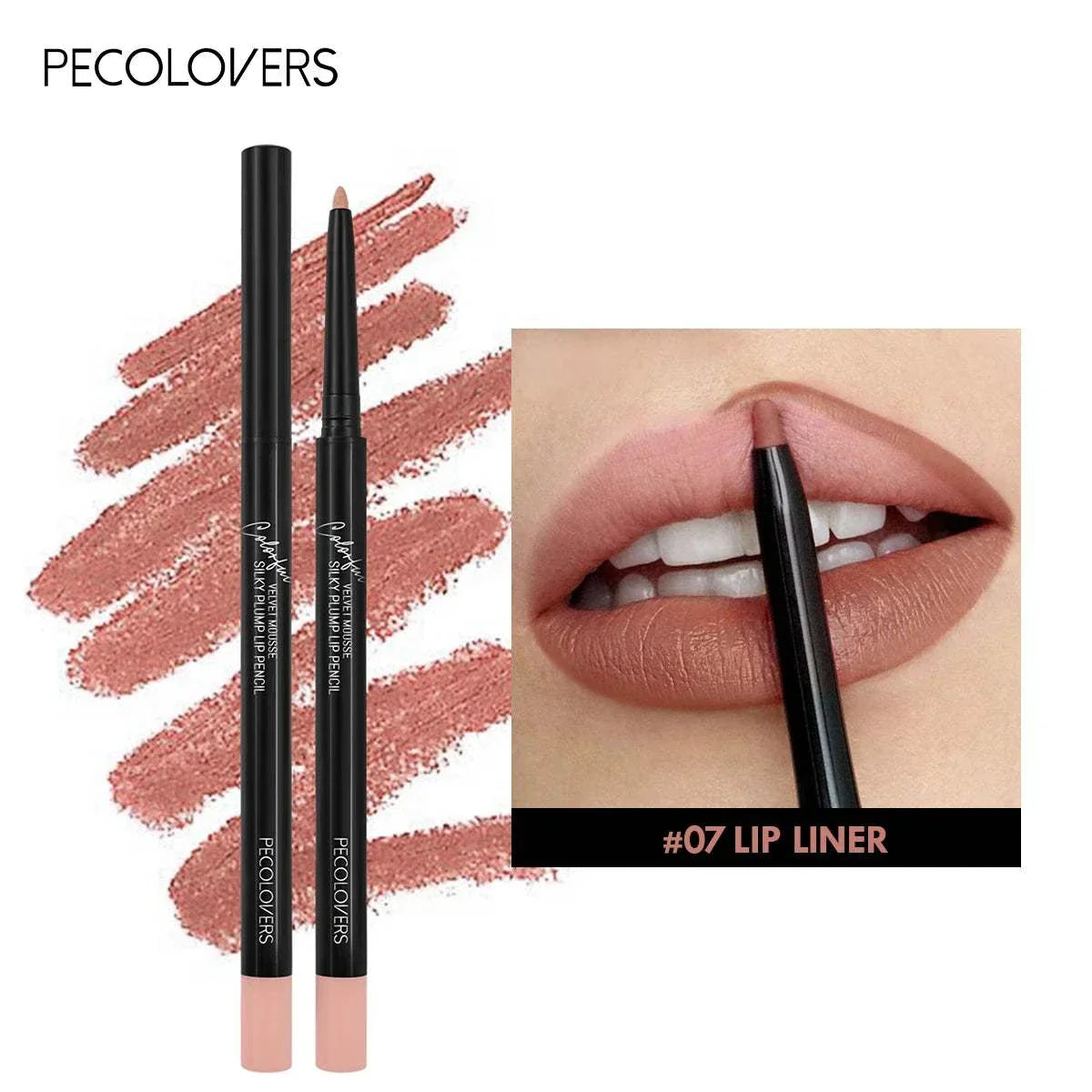 Nude Velvet Matte Lipstick Long Lasting Waterproof Color Glaze