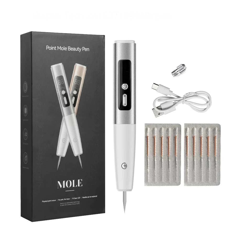 Laser Plasma Pen Mole Wart Remover Black Dots Freckle Dark Spot Remover Plasma Pen Wart Eliminator Papilloma Skin Tag Removal