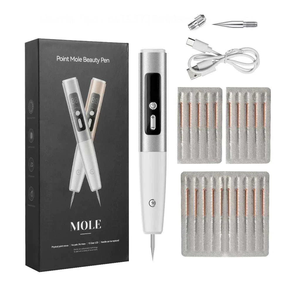Laser Plasma Pen Mole Wart Remover Black Dots Freckle Dark Spot Remover Plasma Pen Wart Eliminator Papilloma Skin Tag Removal