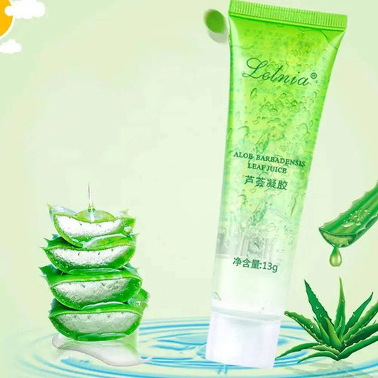 13g Aloe Vera Gel Natural Moisturing Women Face Cream Deeply Clean Shrink Pores Soothing Face Skin Care Day Cream For Female