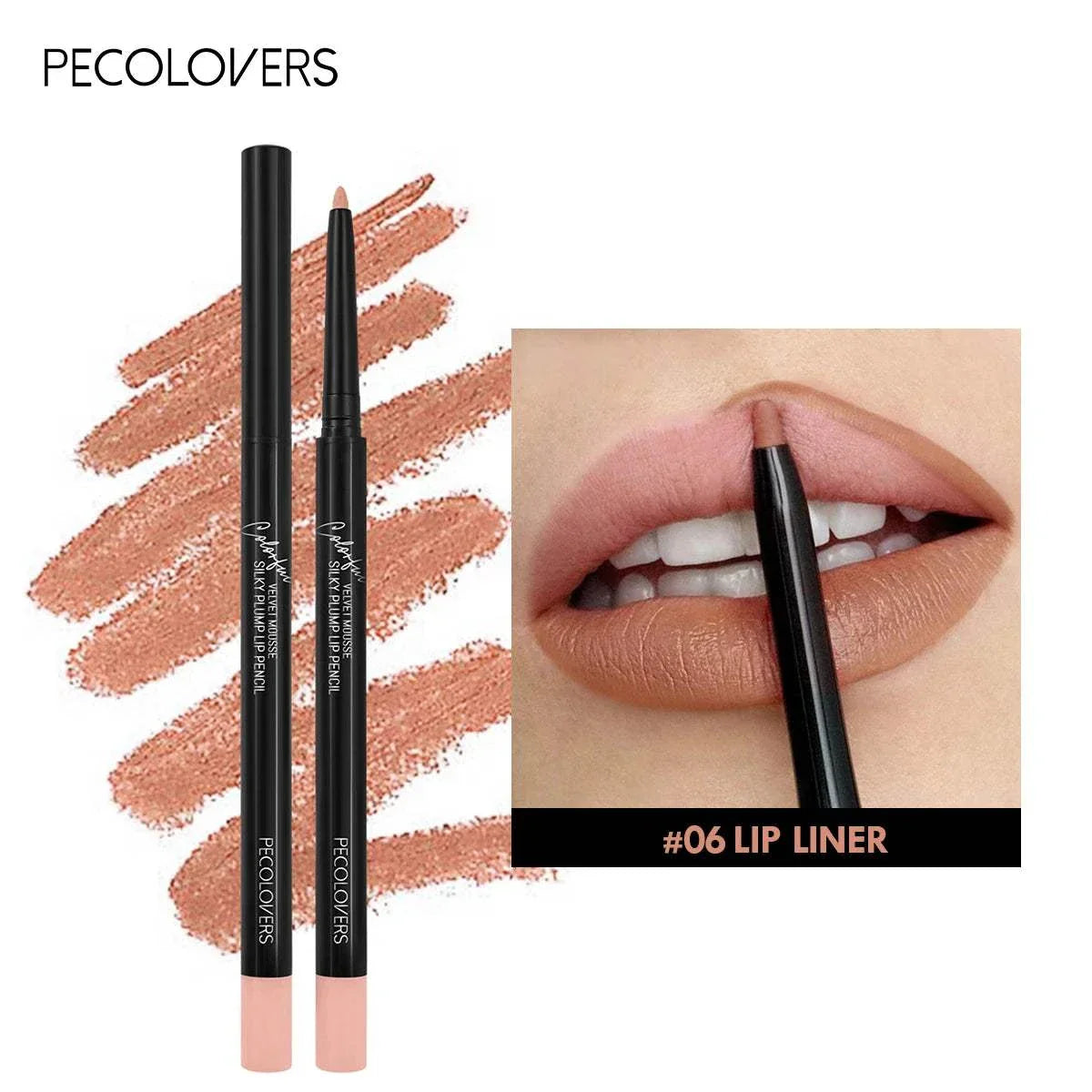 Nude Velvet Matte Lipstick Long Lasting Waterproof Color Glaze